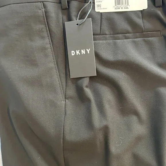 NWT, DKNY Men's Suit, Black